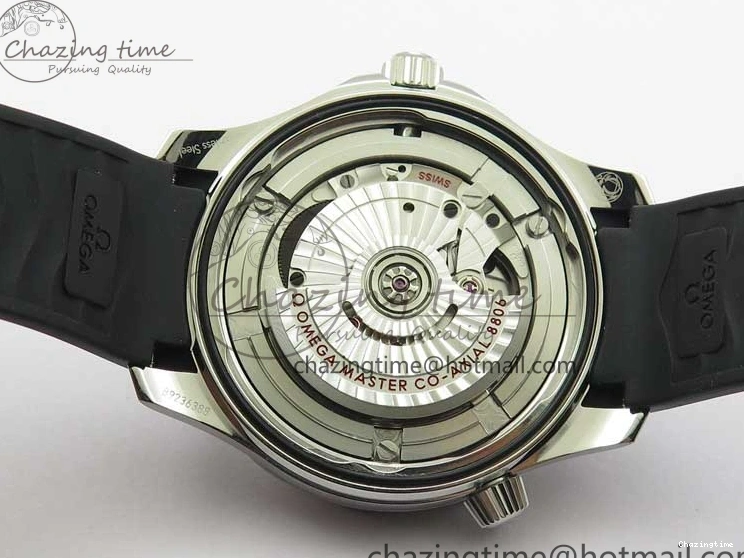 0121 BestValue Seamaster Diver 300M Nekton VSF 1:1 Best Edition Black Dial on Black Rubber Strap A 7886